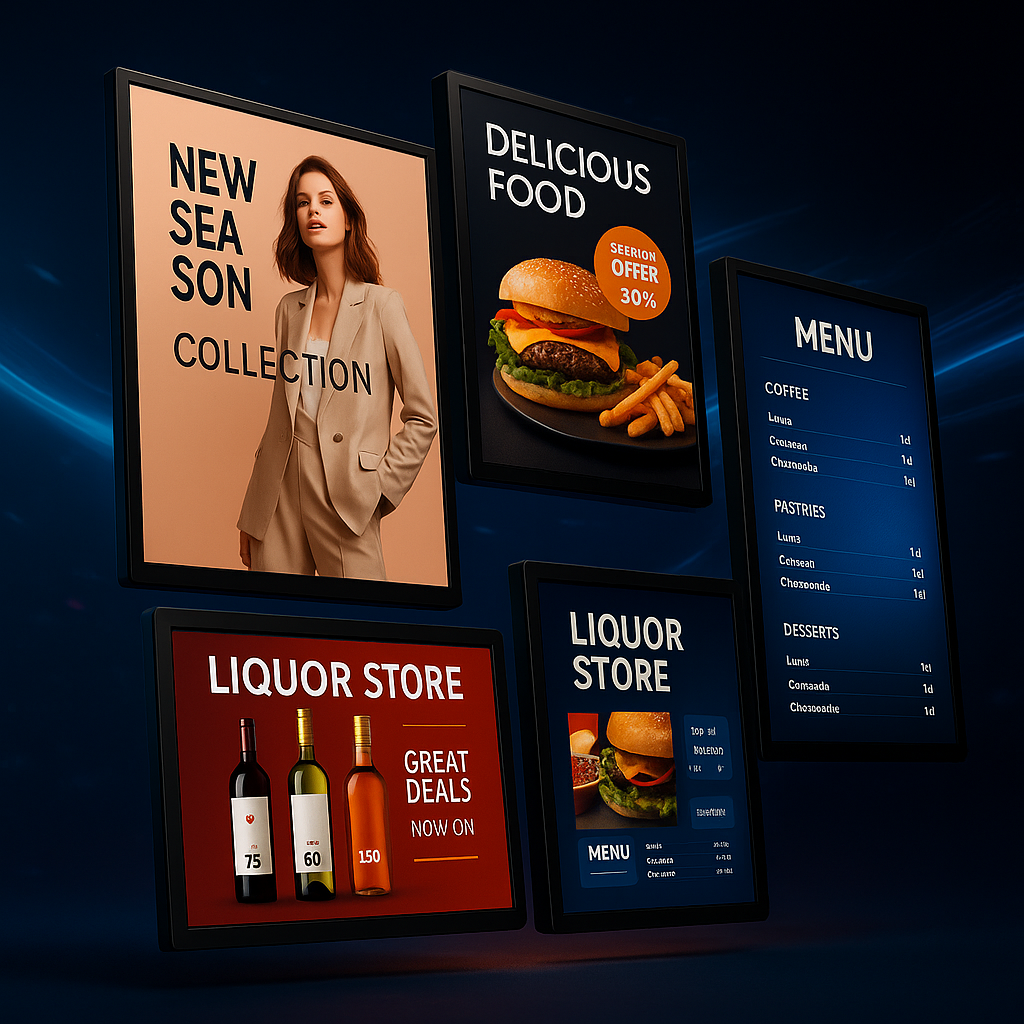 LCD Commercial Display