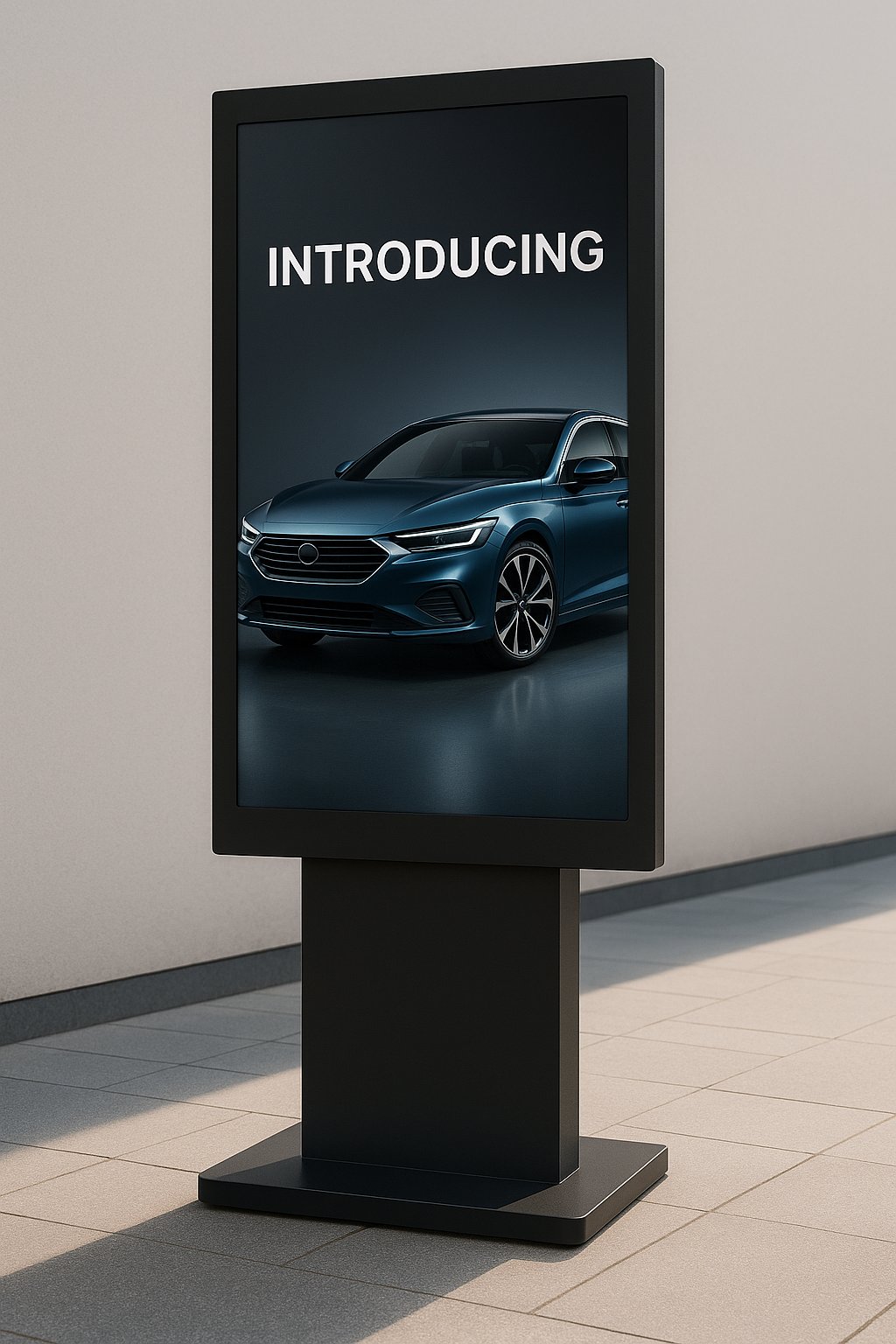 Outdoor Display Totem